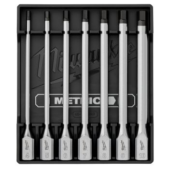 美沃奇11件套1/4”,3/8"加长花型旋具套筒套装