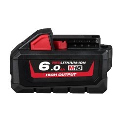 美沃奇M18™ HIGH OUTPUT™ 6.0Ah 高能量红锂电池